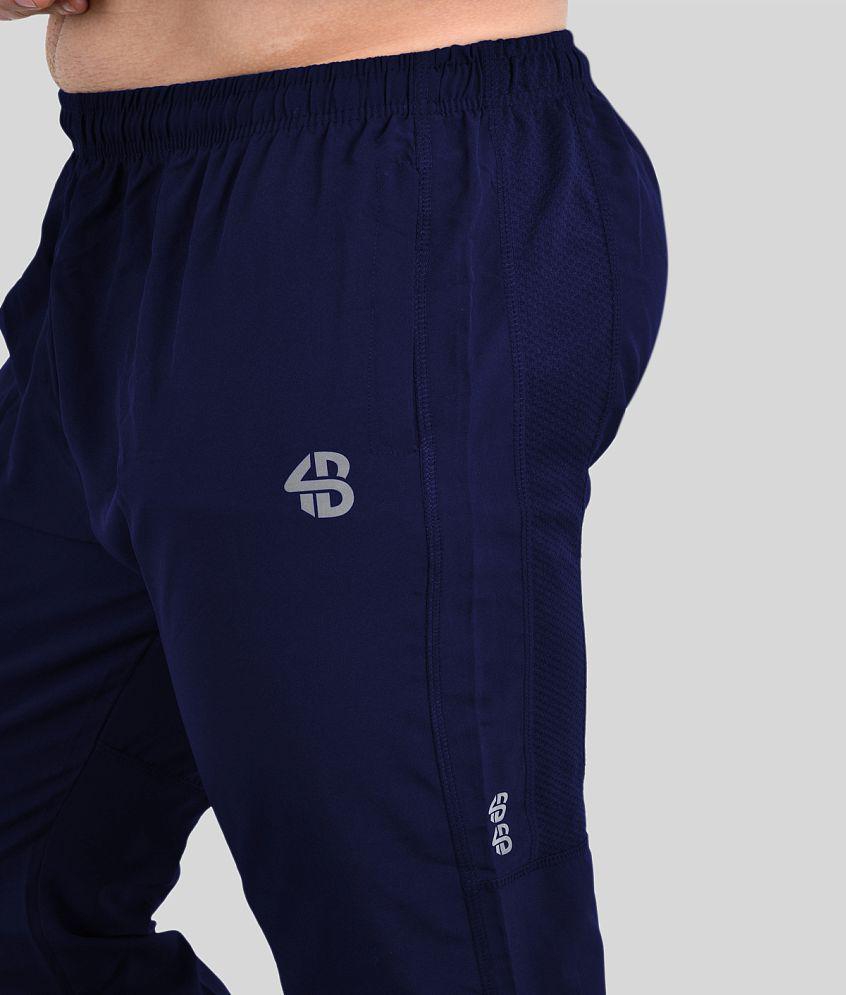 Forbro - Navy Blue Polyester Men's Trackpants ( Pack of 1 ) - XL