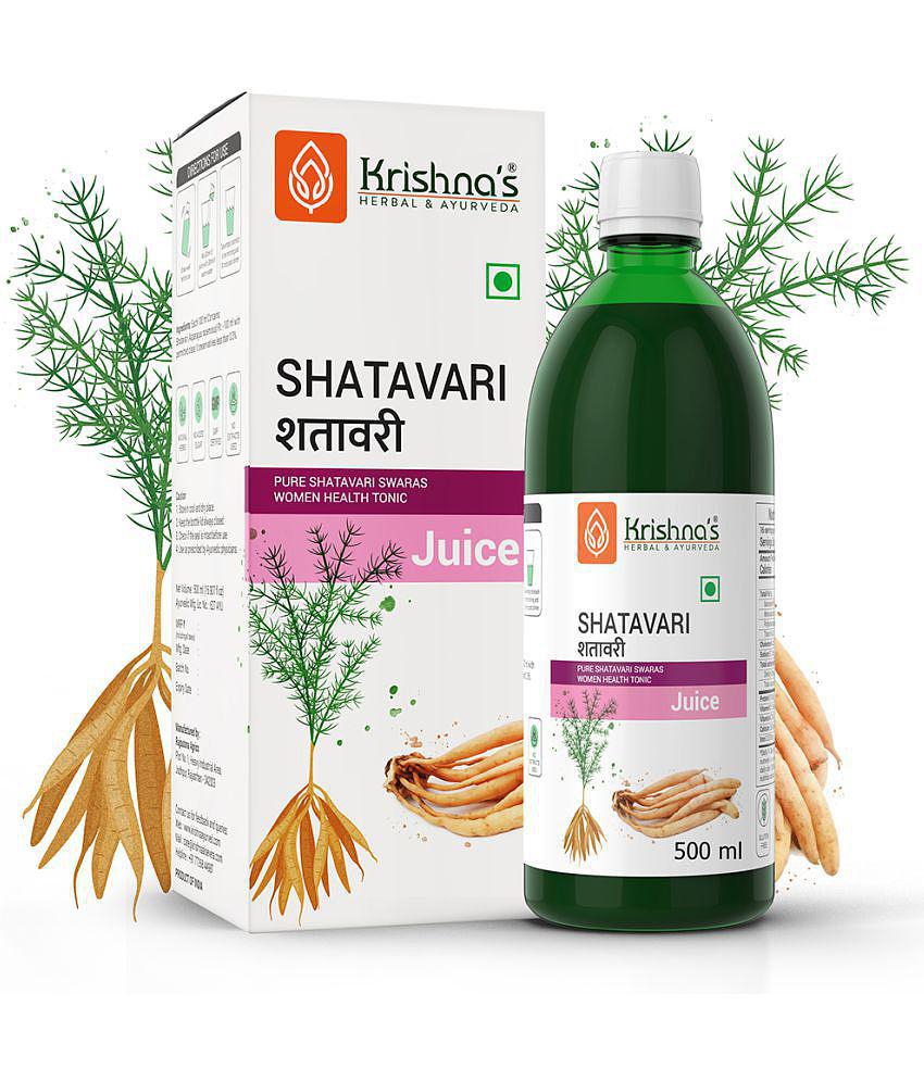 Krishna's Herbal & Ayurveda Shatavari Juice 500ml