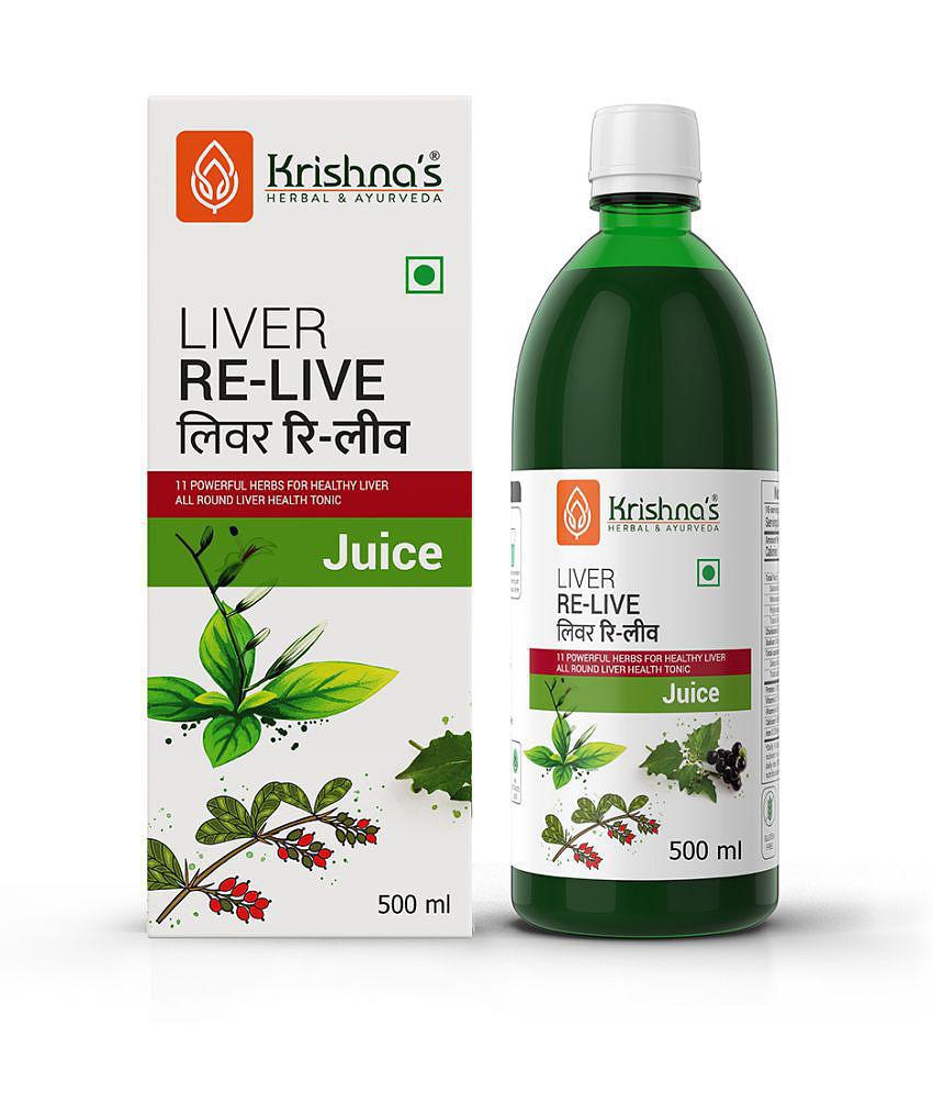 Krishna's Herbal & Ayurveda Liver Re-live Juice 500ml