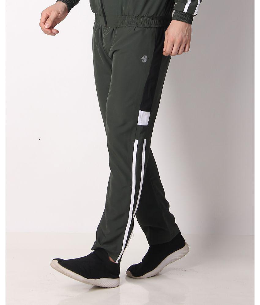 Forbro - Olive Green Polyester Regular Fit Mens Tracksuit ( Pack of 1 ) - XL