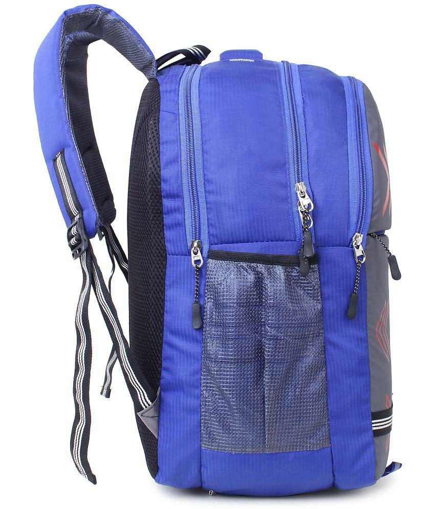 Luxurious Men Da Tasche 30 Ltrs Blue Polyester College Bag - Blue 2025 at ShopCircuit | ONDC
