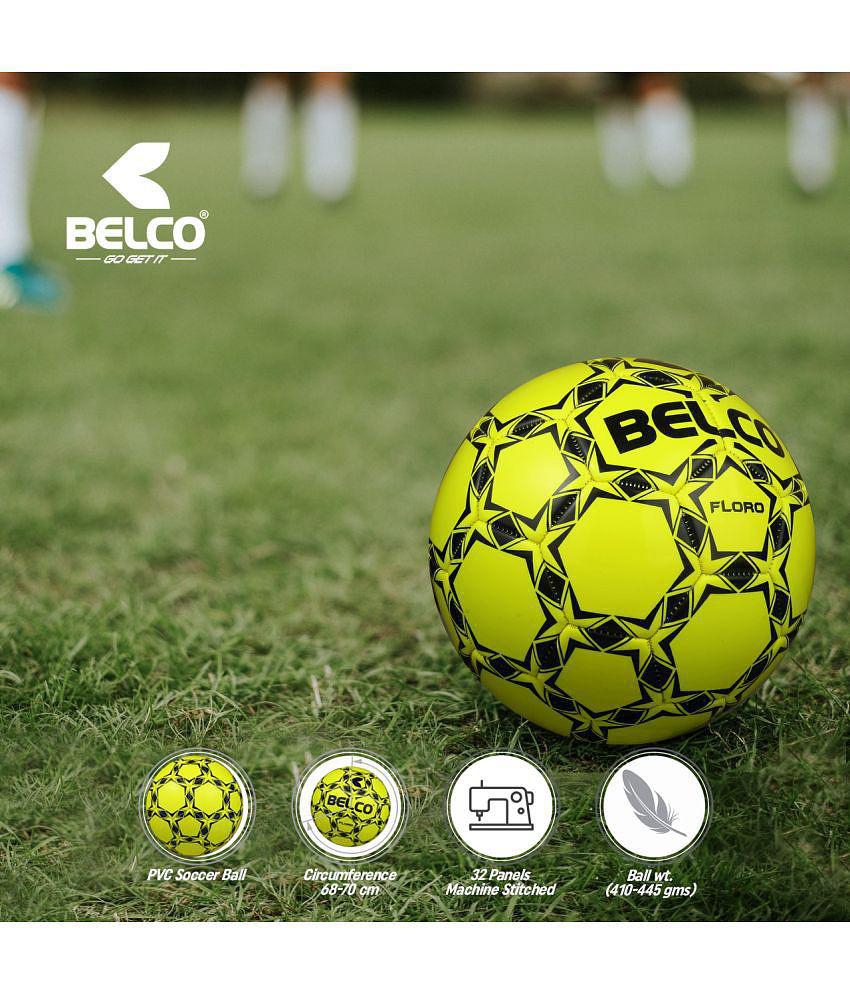 Belco - Yellow PVC Football ( Pack of 1 ) - 5