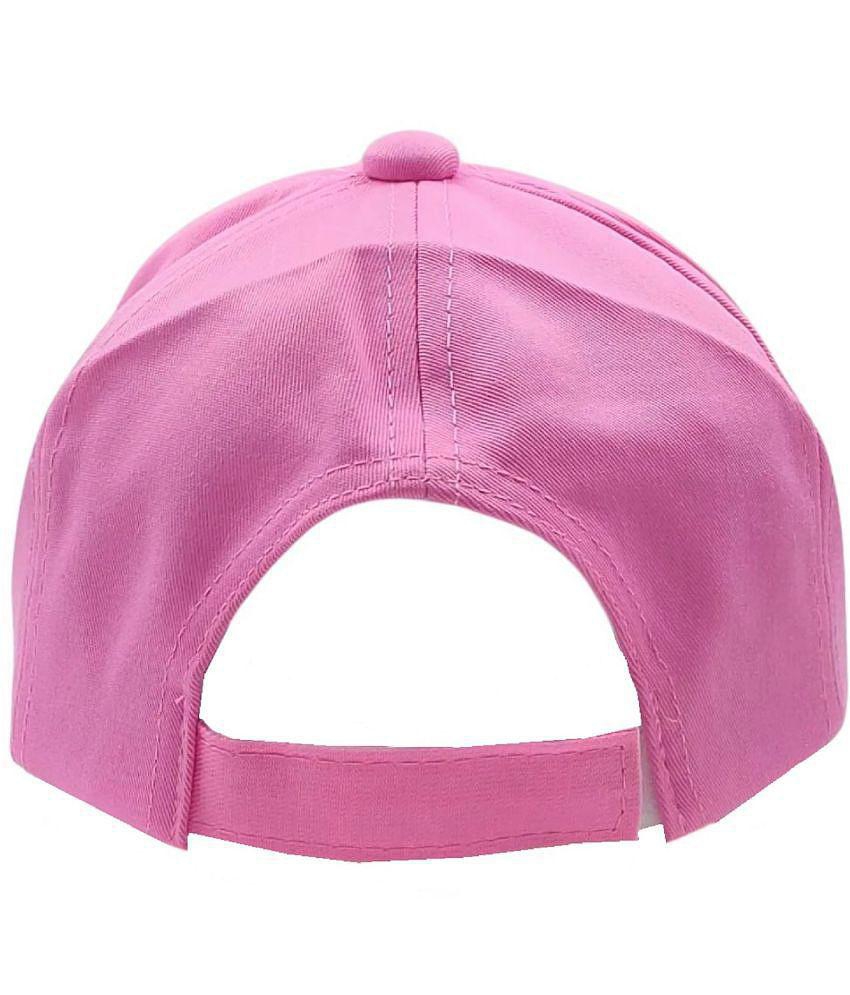 Affordable Men Zacharias Girl's Kids Cotton Cap kc-15-Light-PInk (Pack of 1) (1-4 Years) - None 