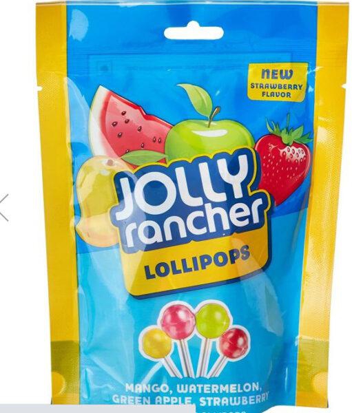 Jolly Rancher Lollipops Green Apple Flavour 10.5G