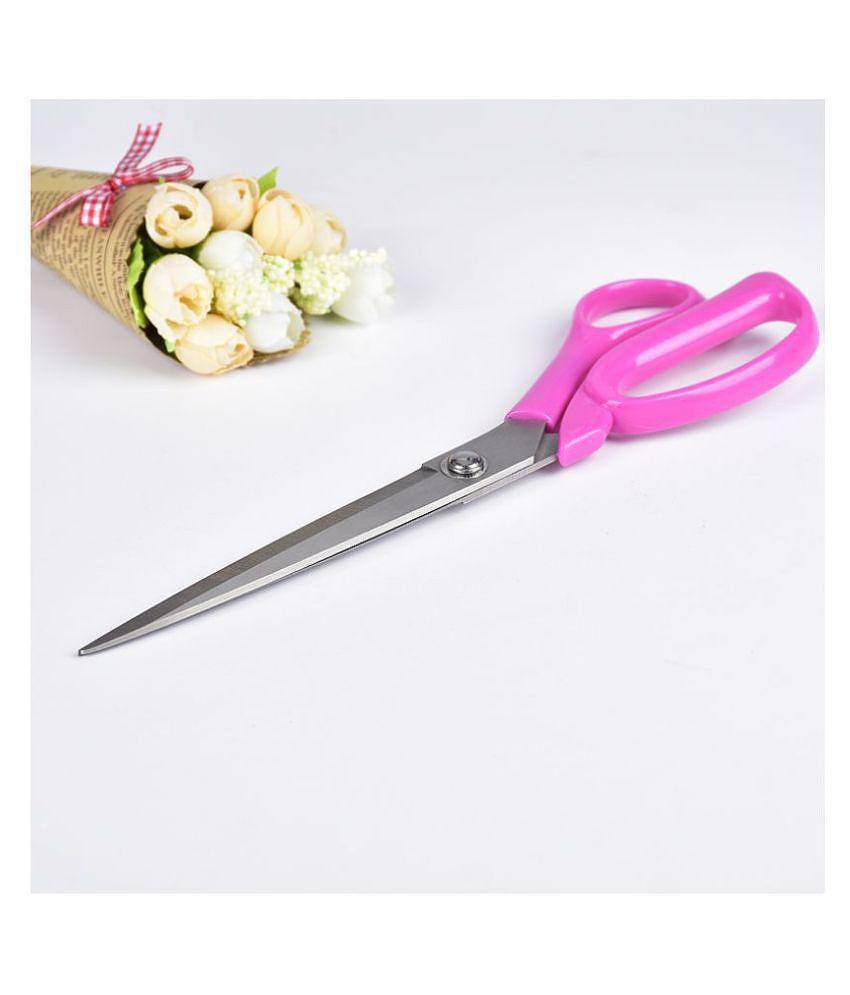 Joy Box 10'' Inch Multipurpose Heavy Duty Scissor ideal use for Home, Tailoring , Office use, Packaging Work & Paper Cutting (Color May Vary)