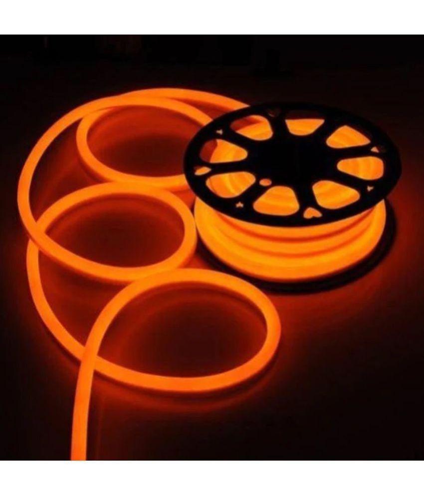 DAYBETTER - Orange 5Mtr Neon Light ( Pack of 1 ) - Orange