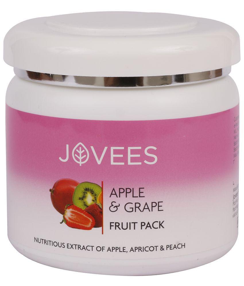 Jovees Herbal Apple & Grape Fruit Pack With Apple For Uneven Skin Tone, For All Skin Types, 400 ml