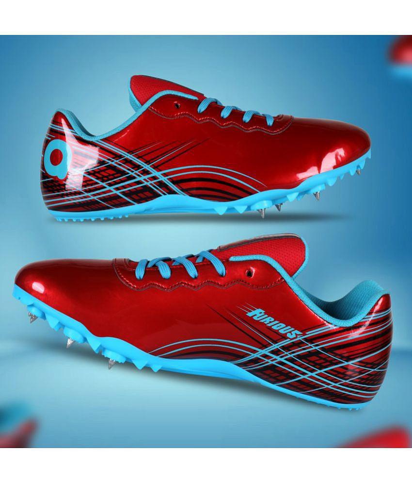 Top Men Aivin Furious Red Mens Sports Running Shoes - None 2025 at ShopCircuit | ONDC