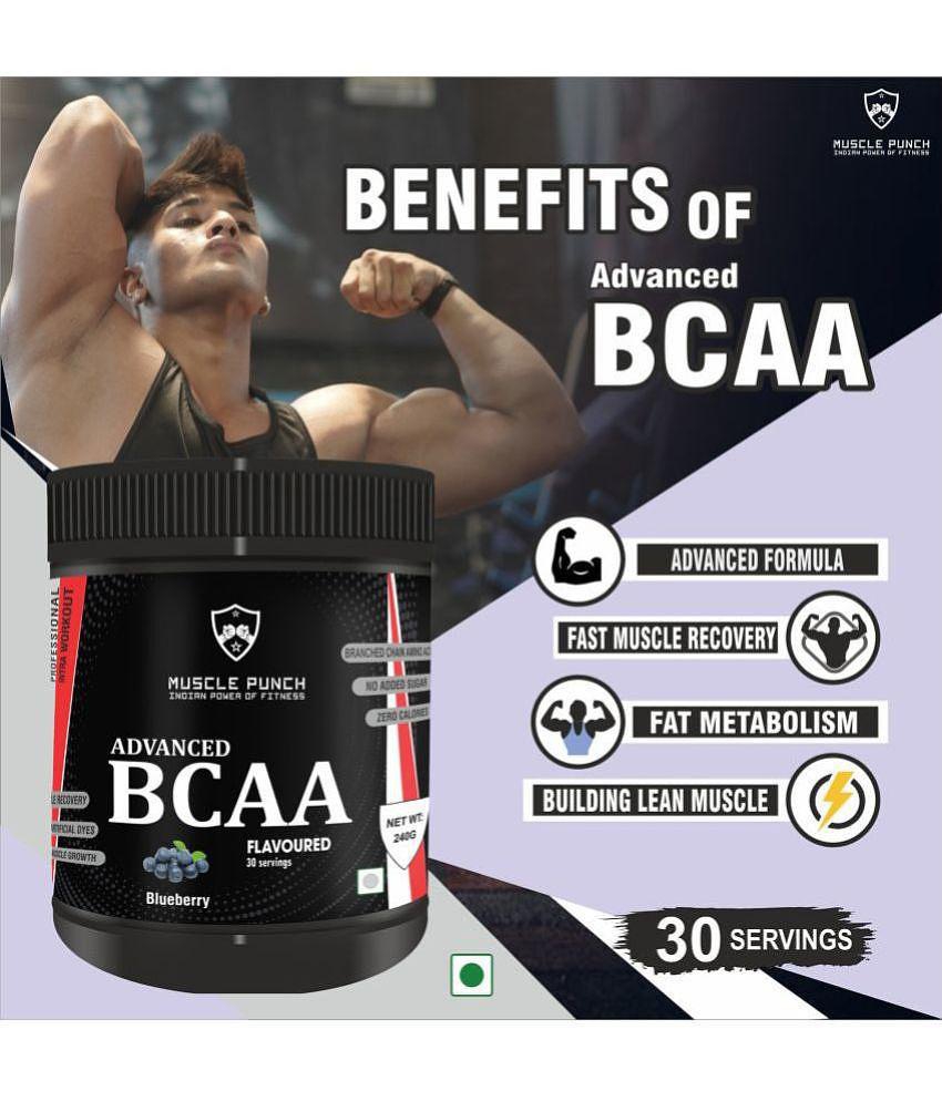 Muscle Punch Muscle Punch | BCAA 30 Servings | Blueberry 240 gm