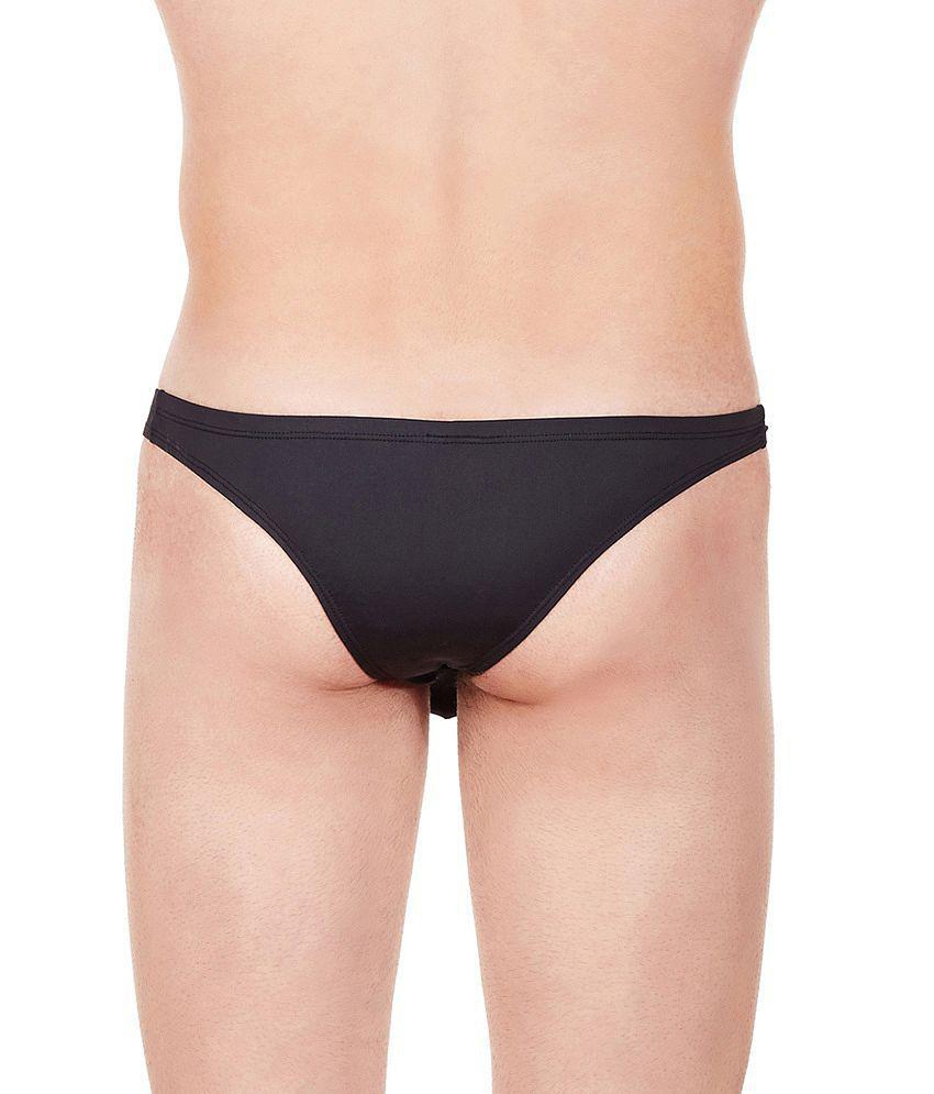 Sophisticated Men La Intimo - Black Polyester Men's Thongs ( Pack of 1 ) - M 2025 at ShopCircuit