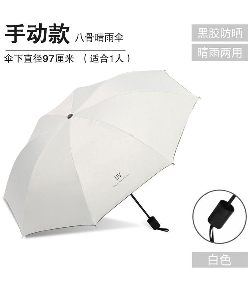 Chic Men KEKEMI Silver 3 Fold Umbrella - Silver 2025 at ShopCircuit | ONDC