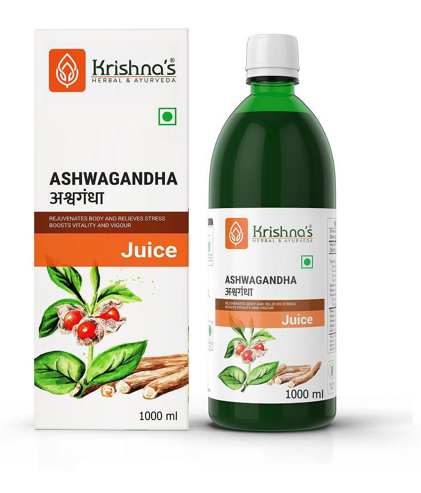 Krishna's Herbal & Ayurveda Ashwadandha Juice 1000 ml