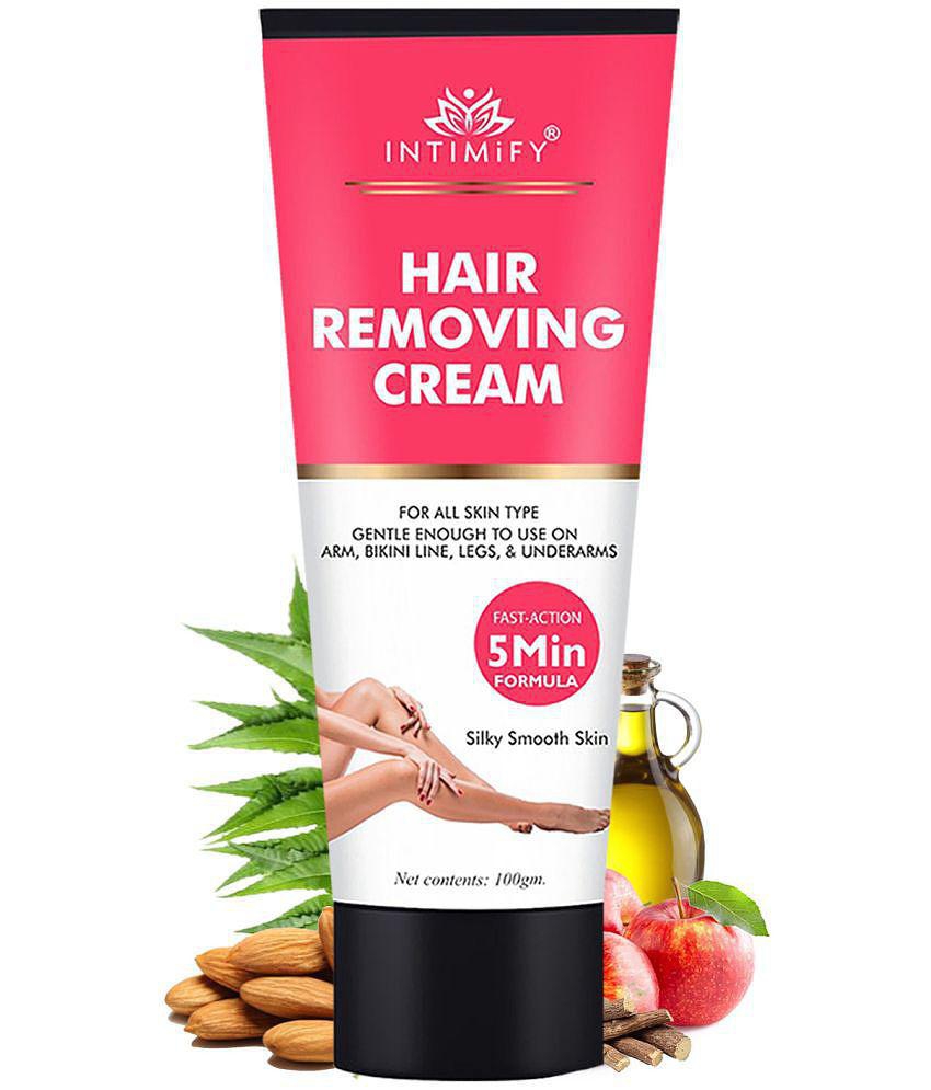 Intimify Hair Removing Cream, for, smooth skin, hair removal, hair removal spray, hair removal powder, 100 gm