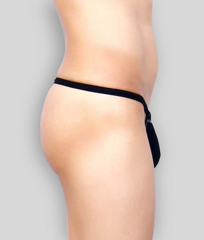 Premium Men La Intimo - Black Cotton Mens G-String ( Pack of 1 ) - 80 2025 at ShopCircuit | ONDC