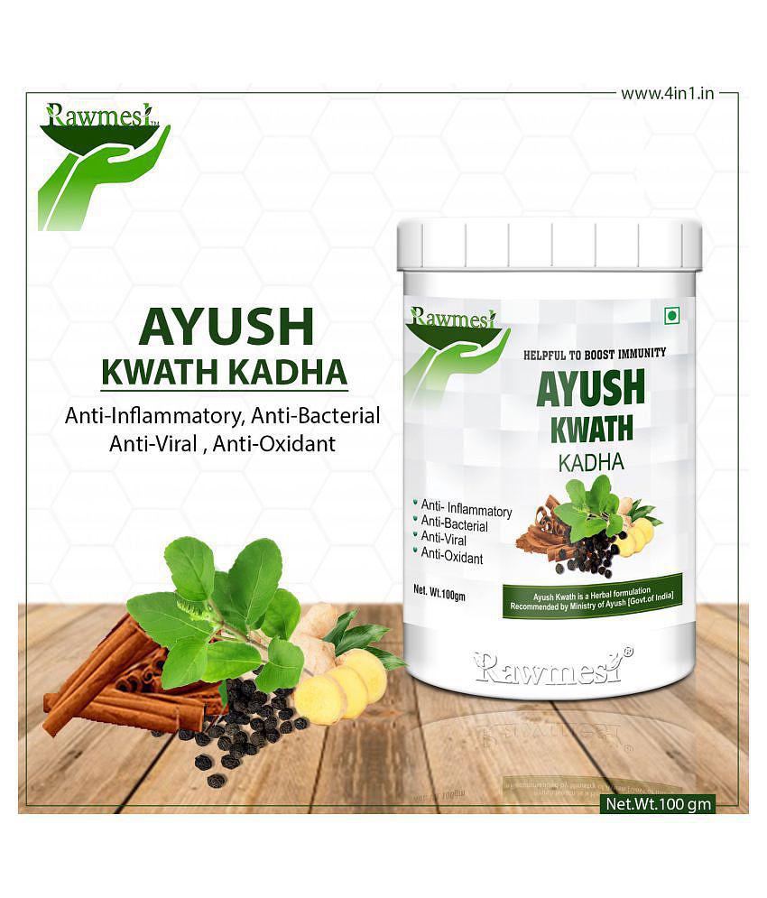 rawmest Ayush Kwath Kadha Powder 100 gm Pack Of 4