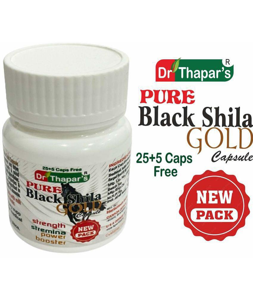 Dr. Thapars Black Shila GOLD FULL POWER Capsule 25+5 FREE