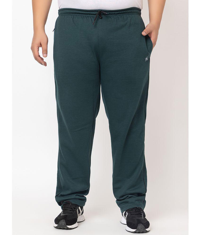 YHA - Green Fleece Mens Trackpants ( Pack of 1 ) - None