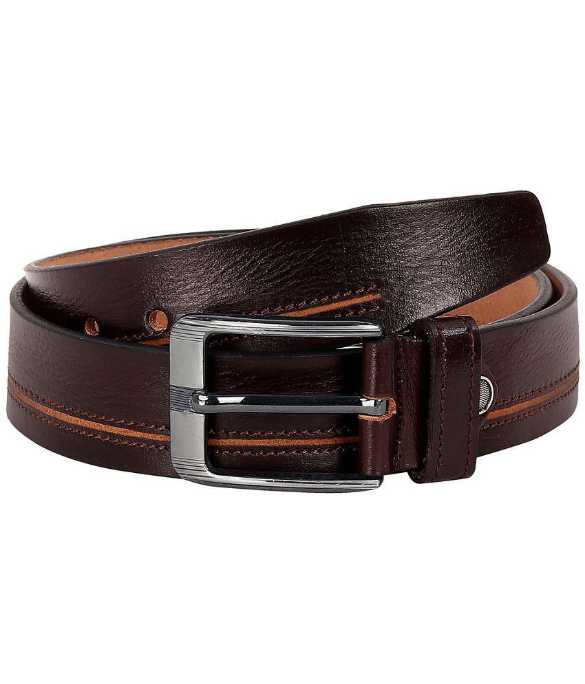 Elegant Men Leather World - Leather Mens Casual Belt ( Pack of 1 ) - None 2025 at ShopCircuit | 
