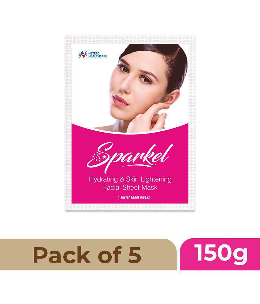 Sparkel - Skin Hydrating Mask For All Skin Type ( Pack of 5 )