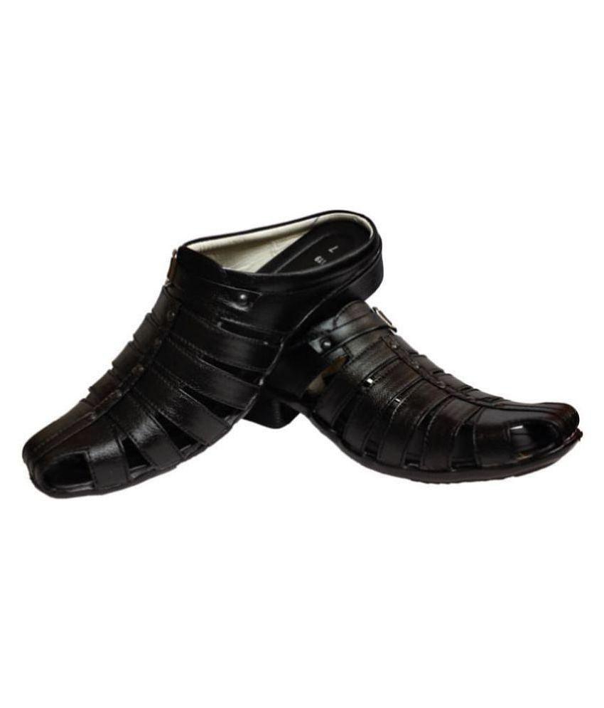 Top Men RAGE GAZE - Black  Men's Sandals - 7 2025 at ShopCircuit | ONDC