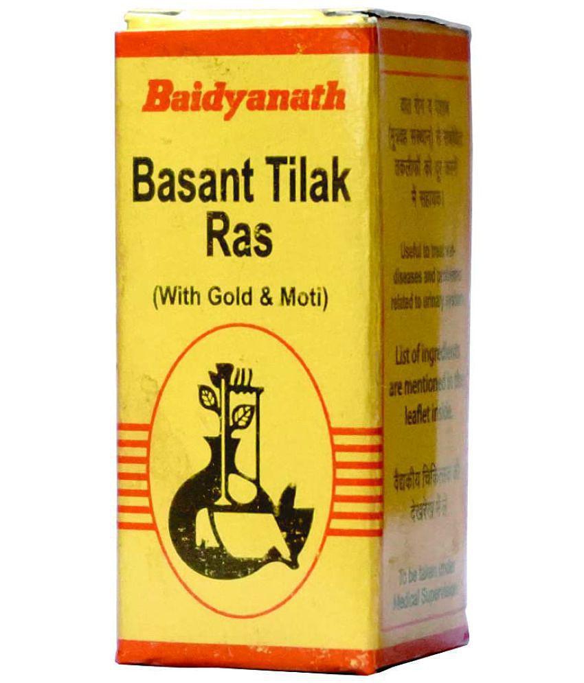 Baidyanath Basanttilak Ras Tablet 10 no.s Pack Of 1