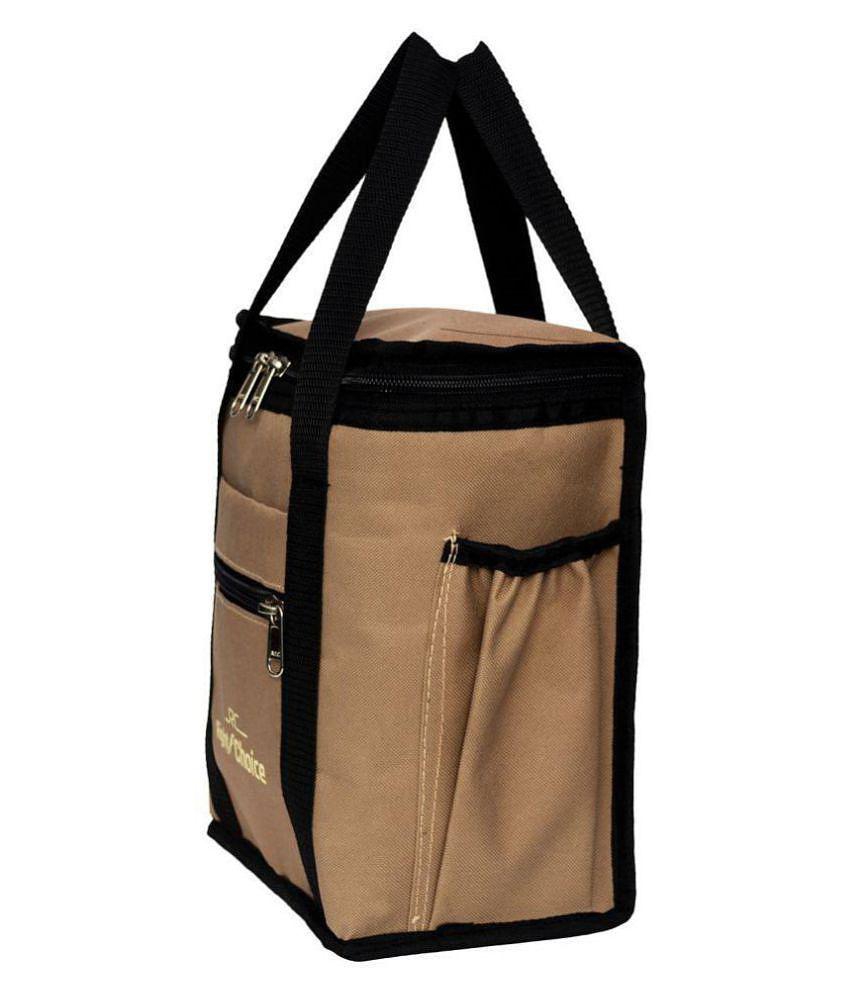 Latest Men Right Choice Nylon Lunch Bag - Beige 2025 at ShopCircuit | ONDC