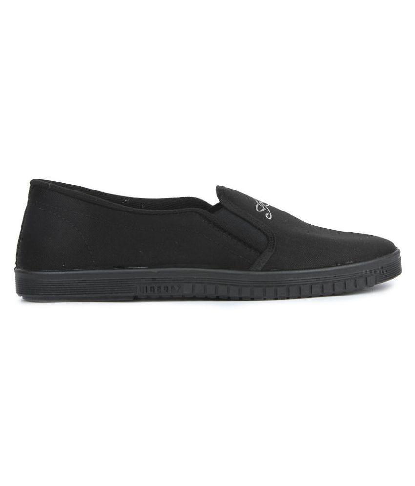 Stylish Men Gliders By Liberty Boat Black Casual Shoes - 12 2025 at ShopCircuit | ONDC