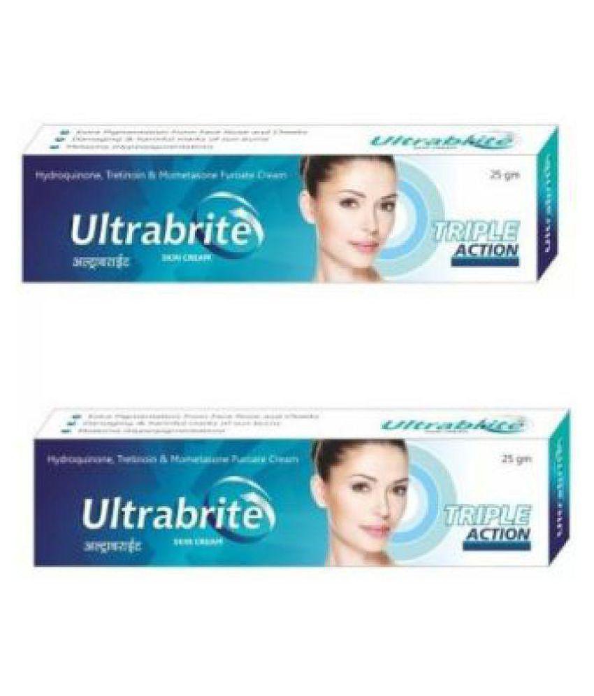 Ultra Brite Night Cream Triple Action 25 gm each gm Pack of 2