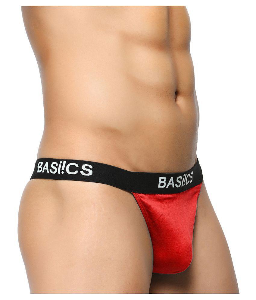 Chic Men BASIICS By La Intimo - Multicolor Cotton Mens Thongs ( Pack of 3 ) - M 2025 at ShopCirc
