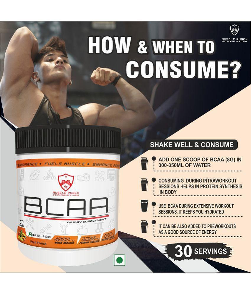 Muscle Punch Muscle Punch | BCAA Intraworkout | 30 Servings 240 gm