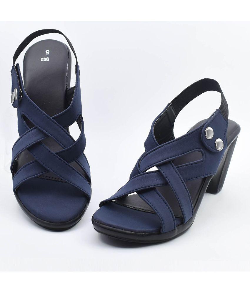 Dream Makers - Blue Women''s Sandal Heels - None