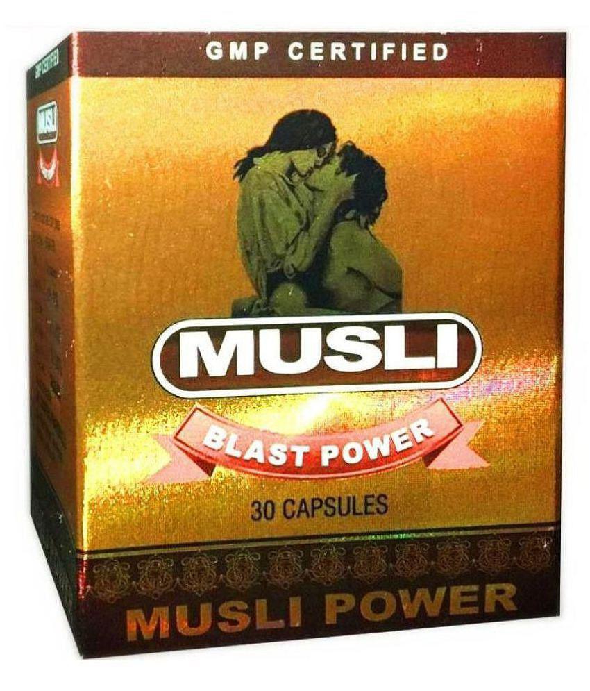 Dr Chopra Musli Blast Power 100% Ayurveda Ingredients pack of 2 Capsule 60 no.s