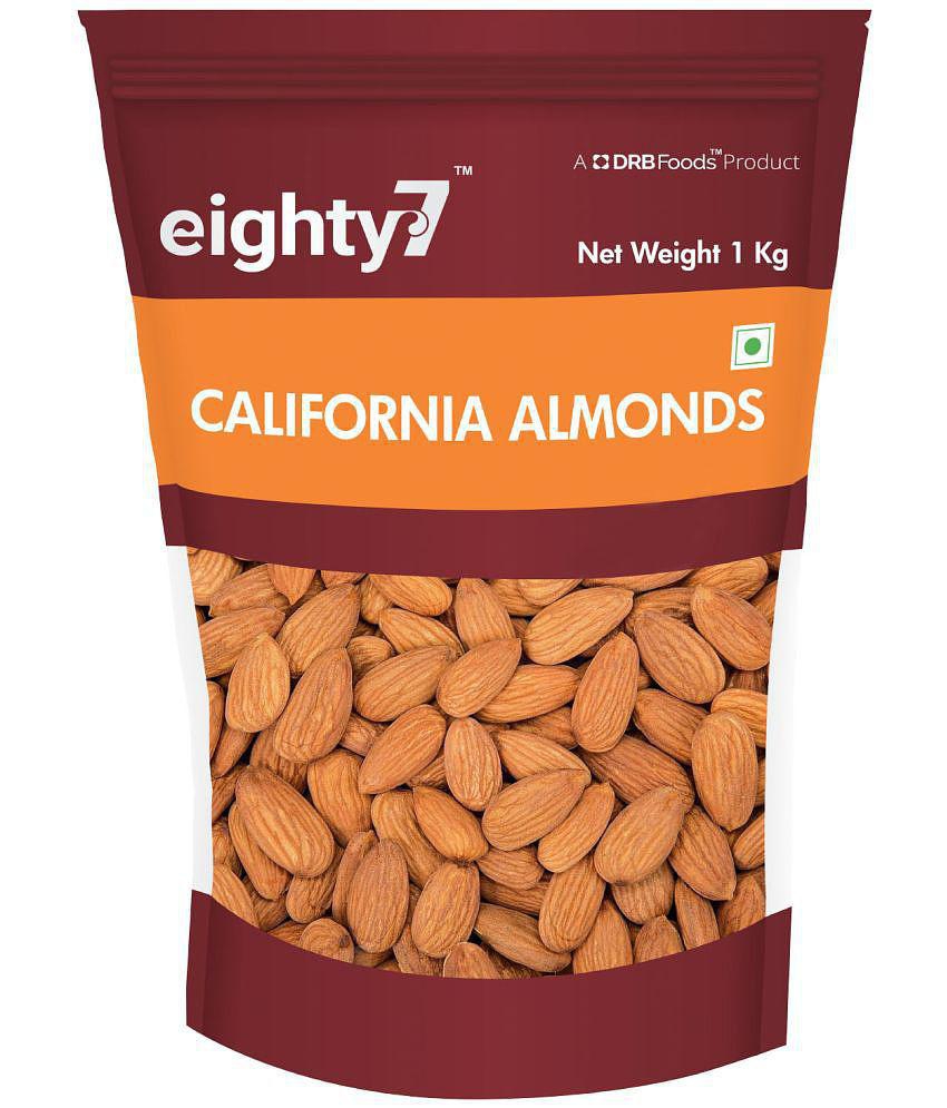 Eighty7 California Almonds - Daily Essential, 1Kg