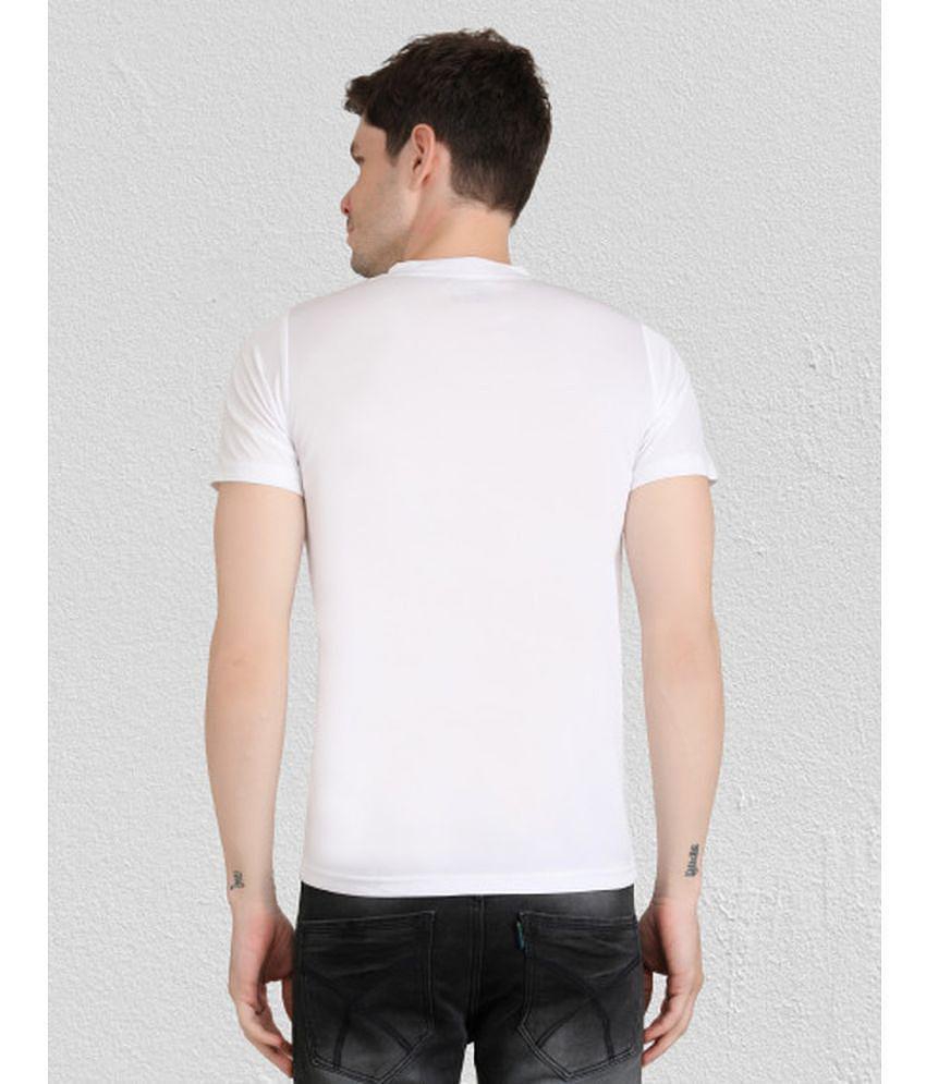 Latest Men Ben Toi - White Polyester Regular Fit Mens T-Shirt ( Pack of 2 ) - None 2025 at ShopC