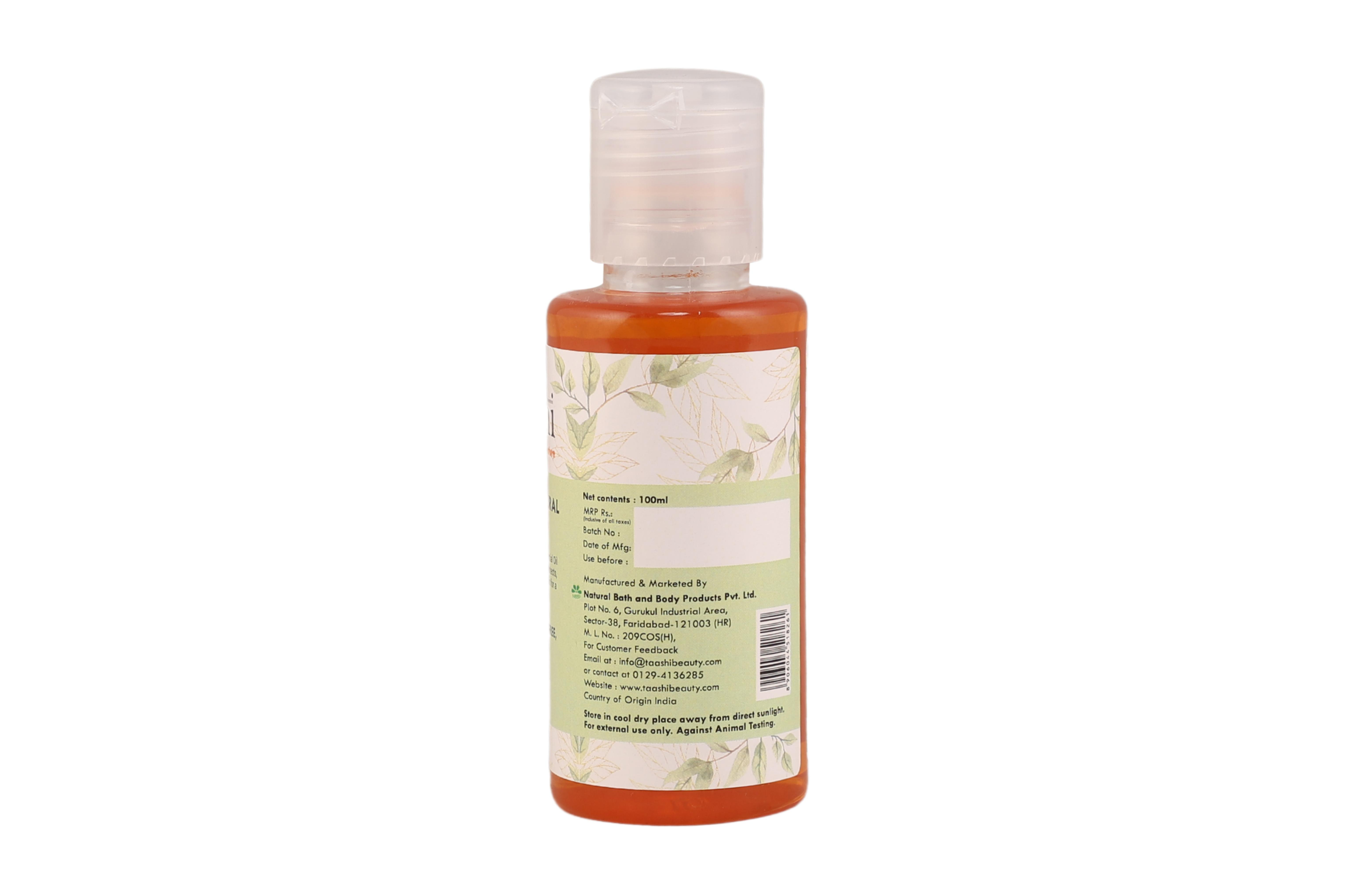 Taashi Lavender Natural Massage Oil- Nourishes and Rejuvenates Skin