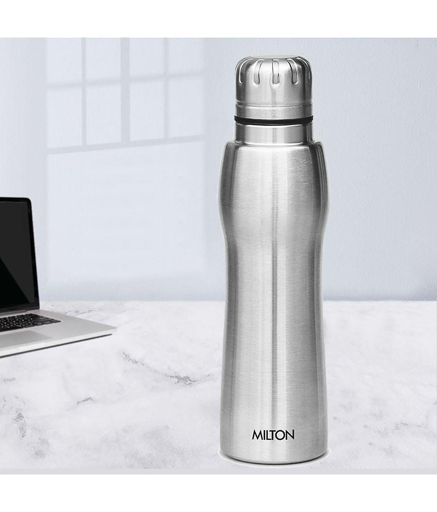 Milton Elate 750 Stainless Steel Water Bottle, 635 ml, Silver - Silver