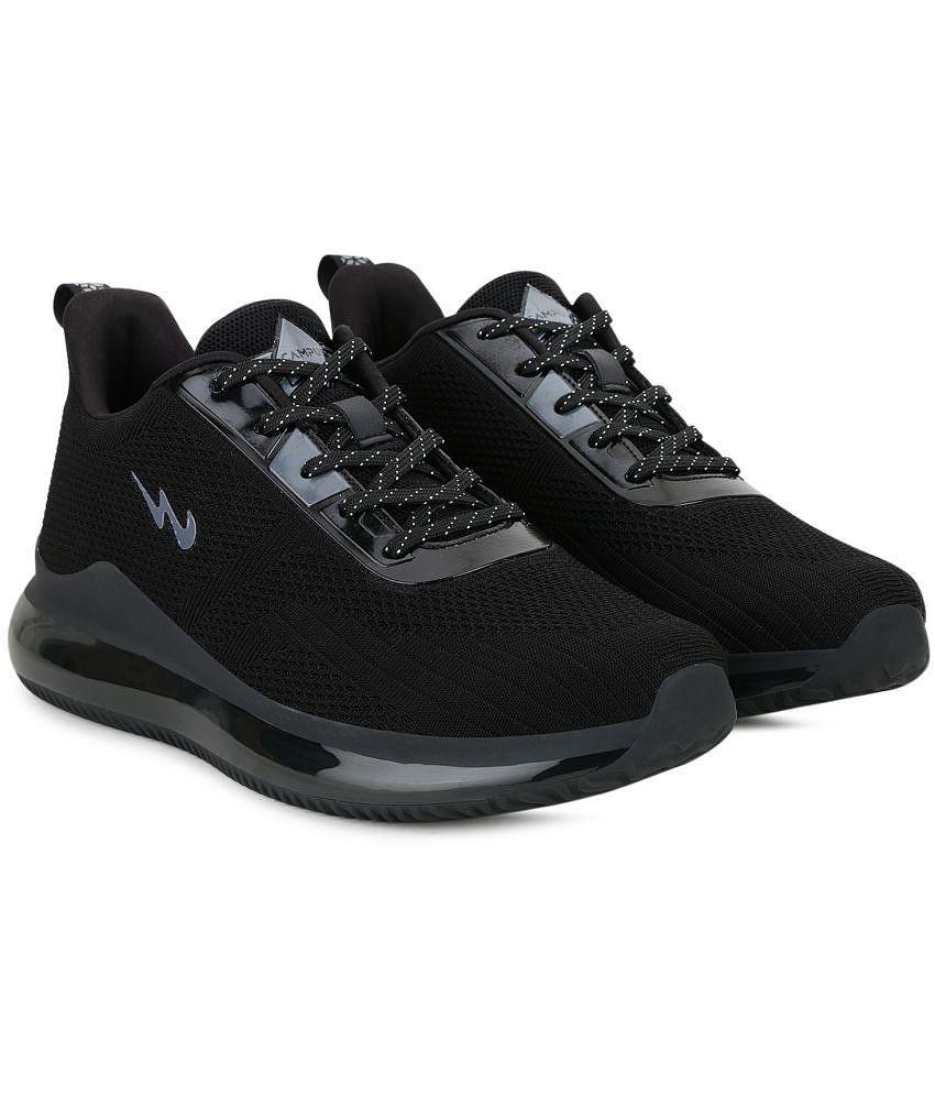 Campus ARTEMIS Black Running Shoes - 7, Black