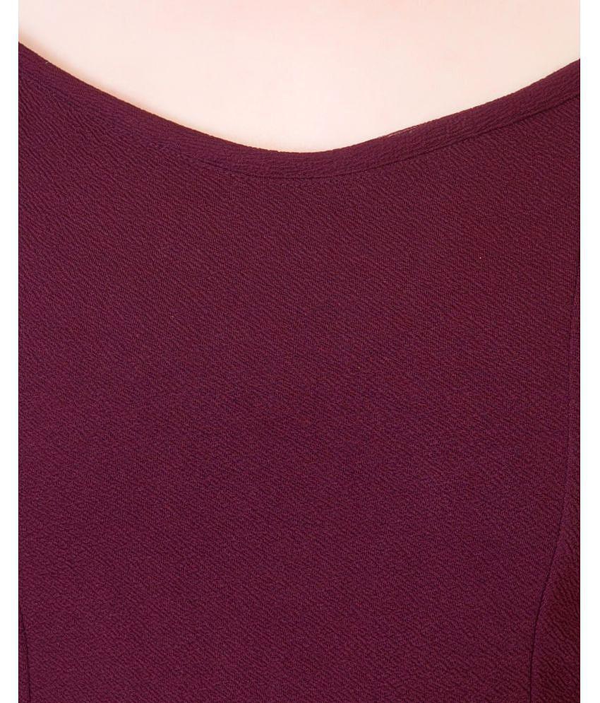 Luxurious Men Addyvero Cotton Lycra Maroon Regular Dress - - XL 2025 at ShopCircuit | ONDC
