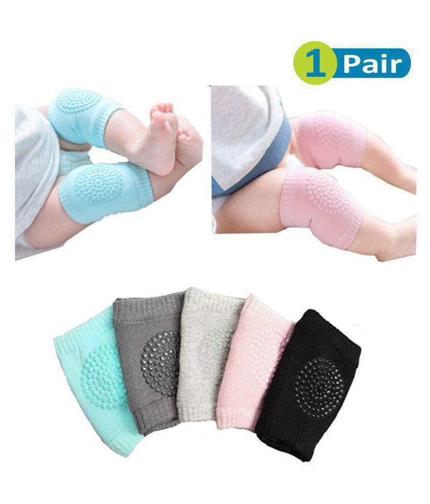 SITARAMA Multi-Colour Coton Baby Knee Pad 1 pcs