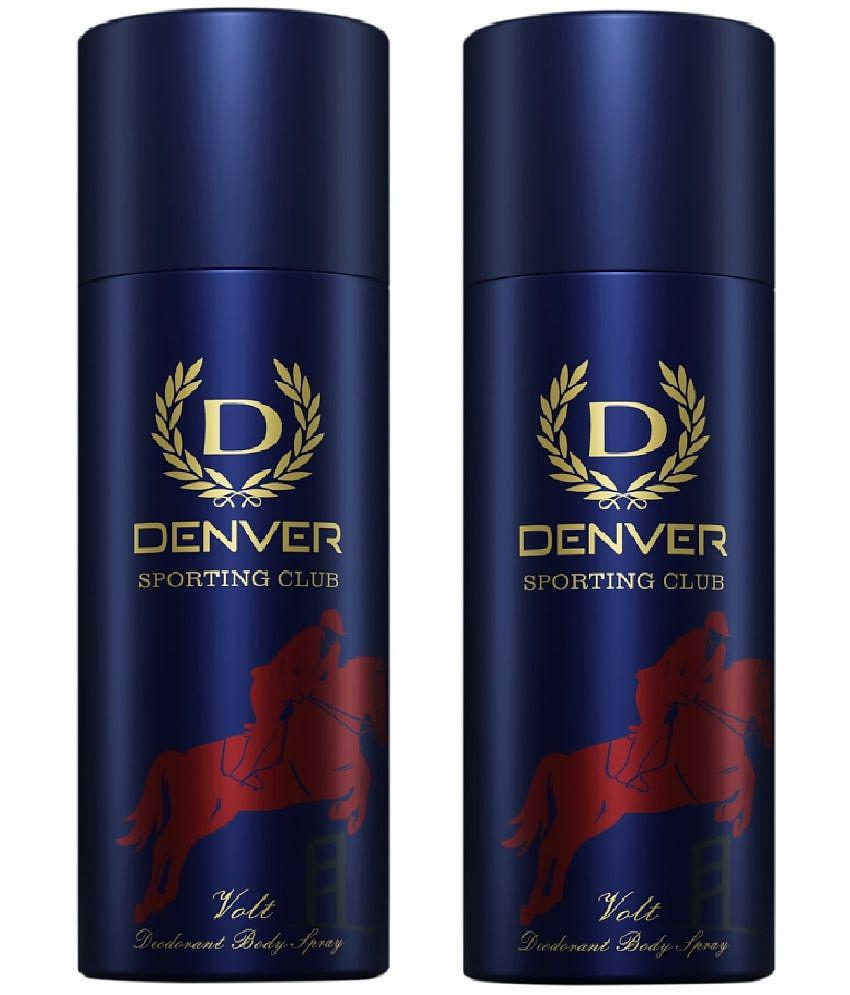 Denver Sporting Club Volt  Deodorant Spray for Men 330 ml ( Pack of 2 )