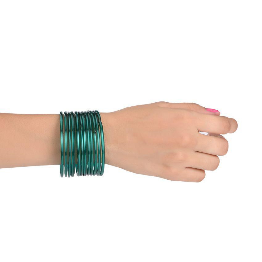 Modern Men Somil - Multicolor Bangle ( Pack of 12 ) - None 2025 at ShopCircuit | ONDC