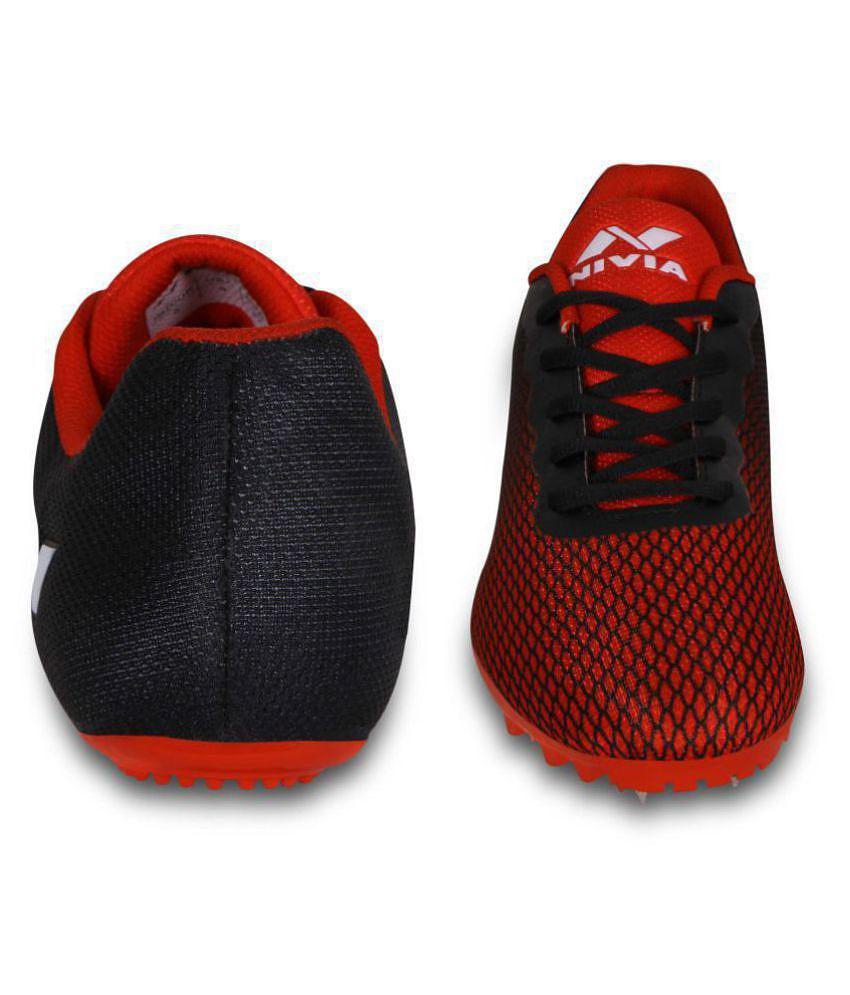 Best Men Nivia Stride Track&Field Running Shoes Red - None 2025 at ShopCircuit | ONDC