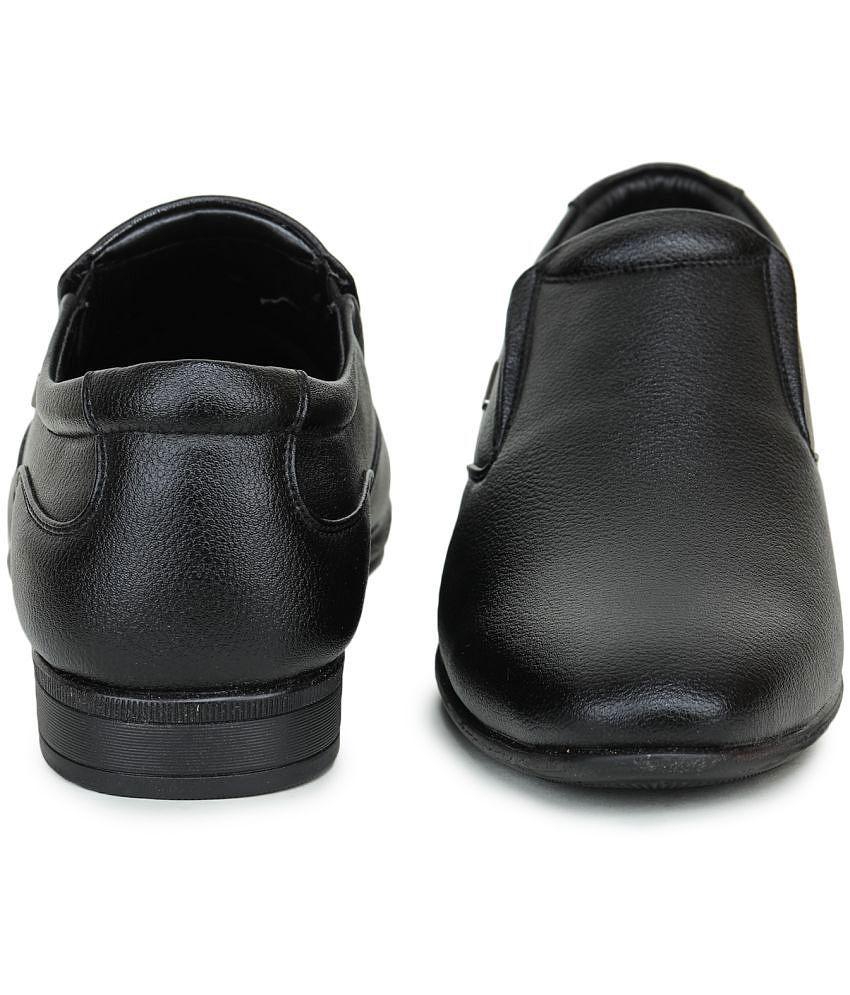 Elegant Men Liberty - Black Men's Slip On Formal Shoes - None 2025 at ShopCircuit | ONDC
