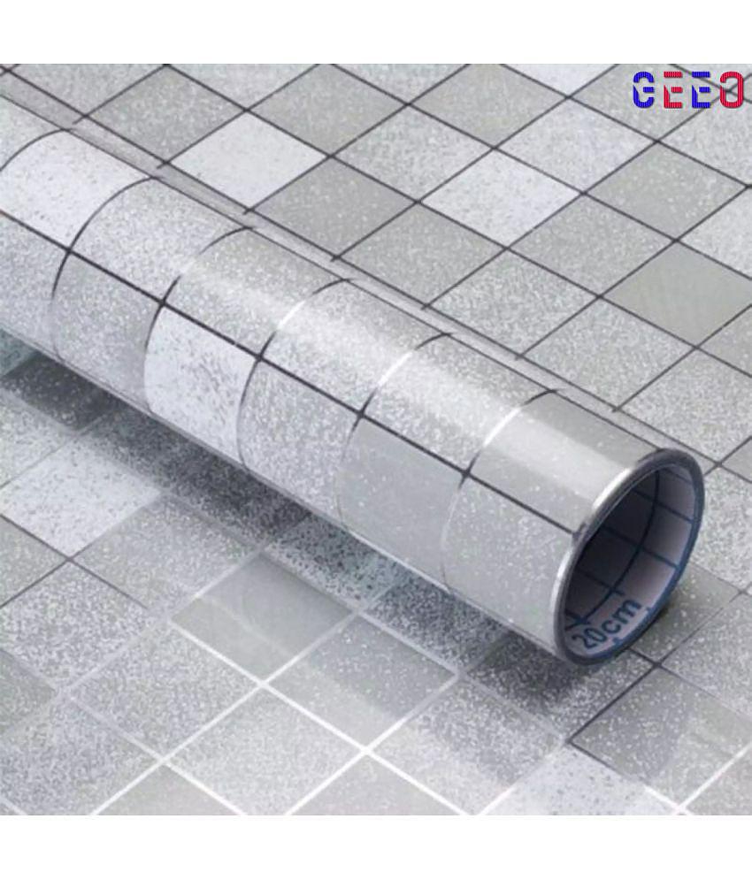 GEEO - Checks 60 X 200 cm Wallpaper ( 40 x 300 ) cm ( Pack of 1 )