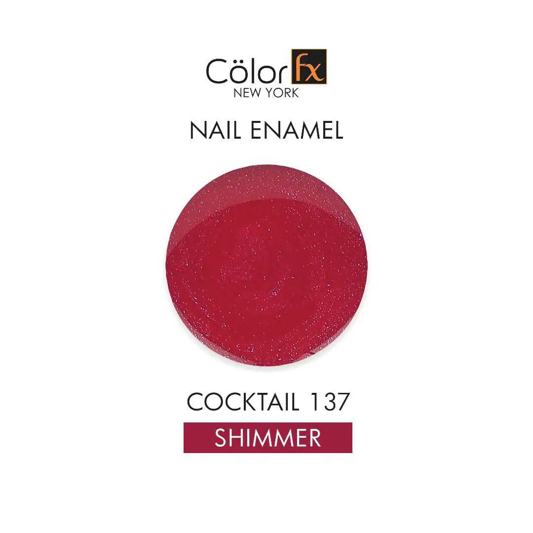 Color Fx Cocktail Duochrome Purple Nail Polish Color 137