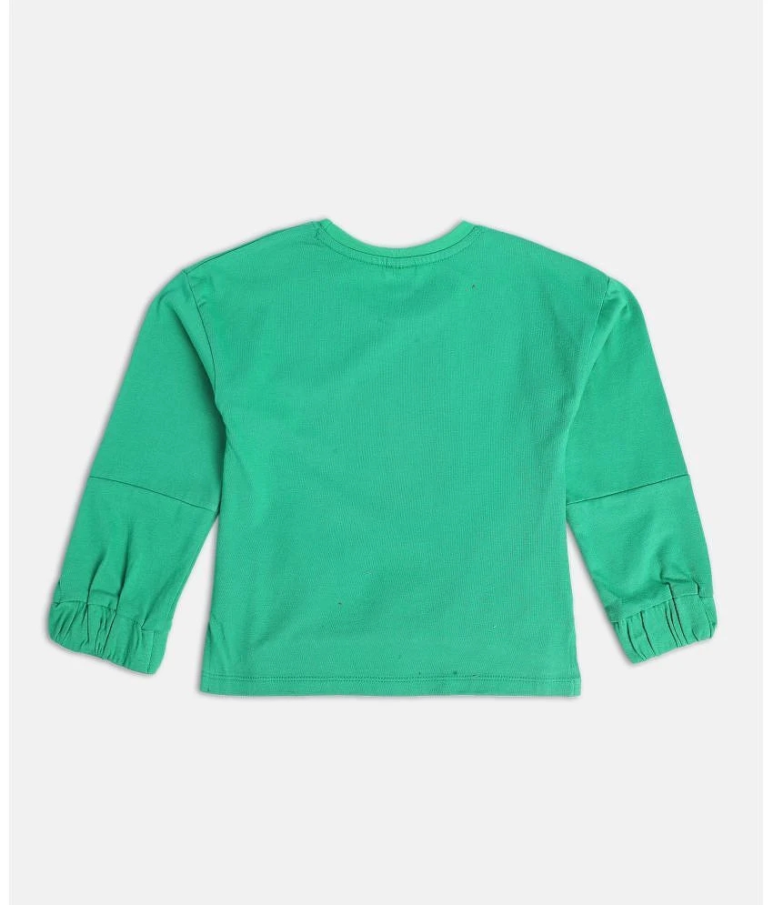 Buy Online Miniklub Retail Private Limited MINI KLUB Green 100% Cotton Girls Top ( Pack of 1 ) - None