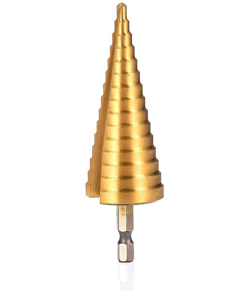 HSS Step Drill Bit 4-32MM High Speed Steel 15 Steps Hex Shank Soft Metal Sheet, Wood, Plastic, Multiple Hole Drilling Cone Drill Bit