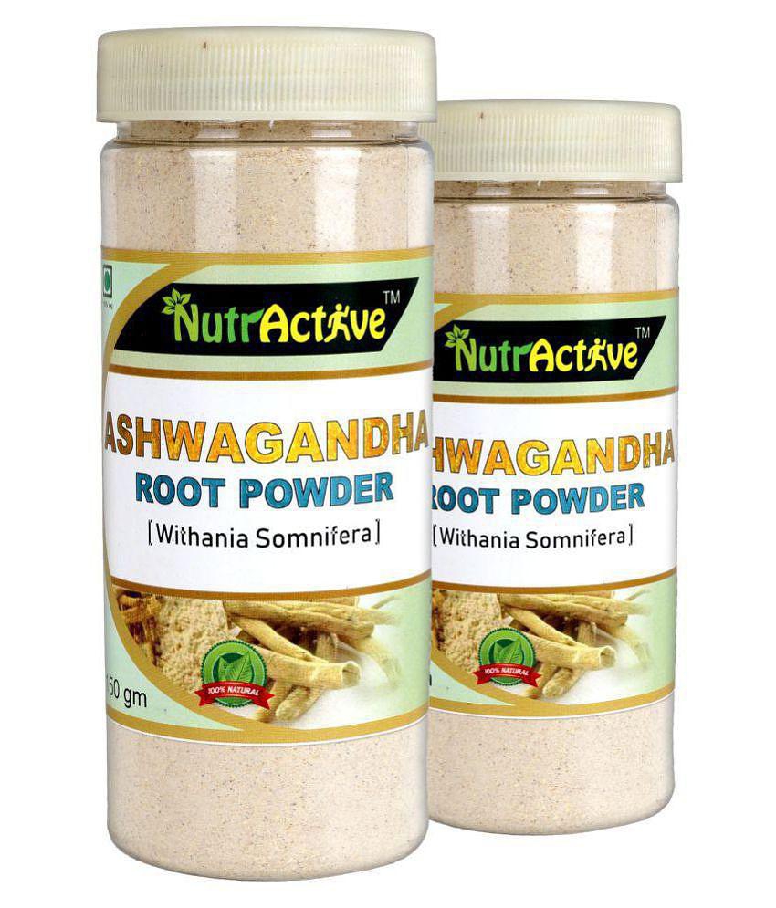 NutrActive Ashwagandha Powder (Withania Somnifera) 300 gm Minerals Powder