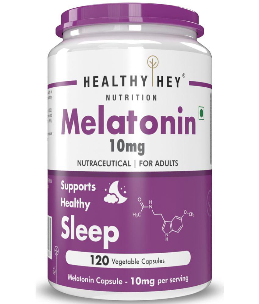 HEALTHYHEY NUTRITION Sleep Aid Melatonin 120 capsules 10 mg