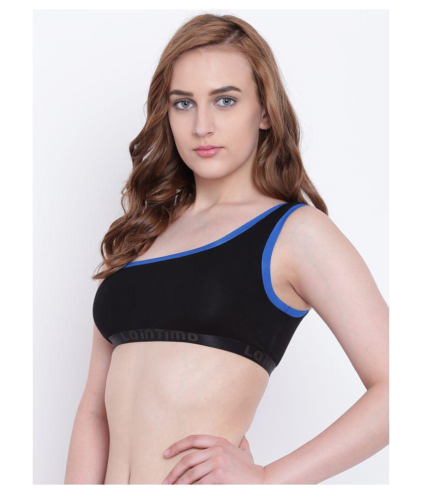 Trendy Men La Intimo Cotton Lycra Air Bra - Black - 34B 2025 at ShopCircuit | ONDC